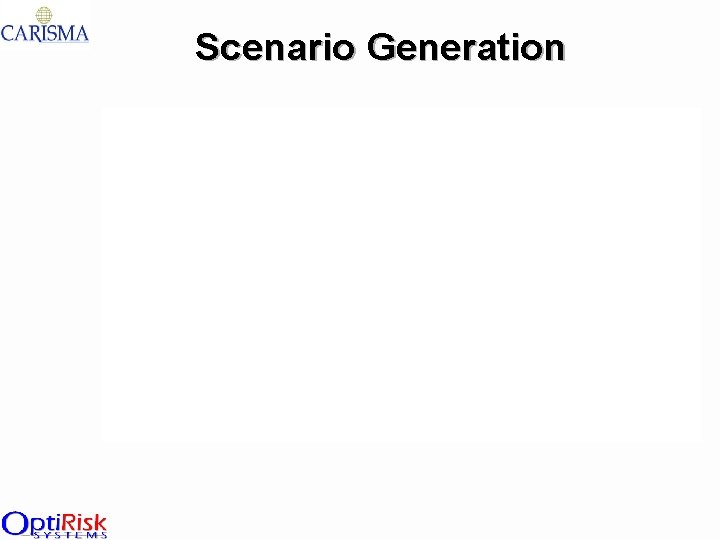 Scenario Generation 