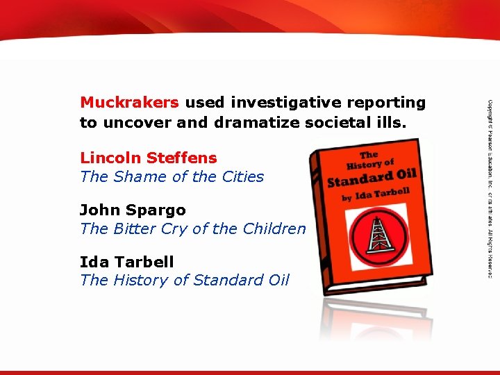 TEKS 8 C: Calculate percent composition and empirical and molecular formulas. Muckrakers used investigative