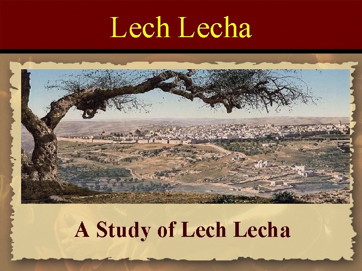 Lecha A Study of Lecha 