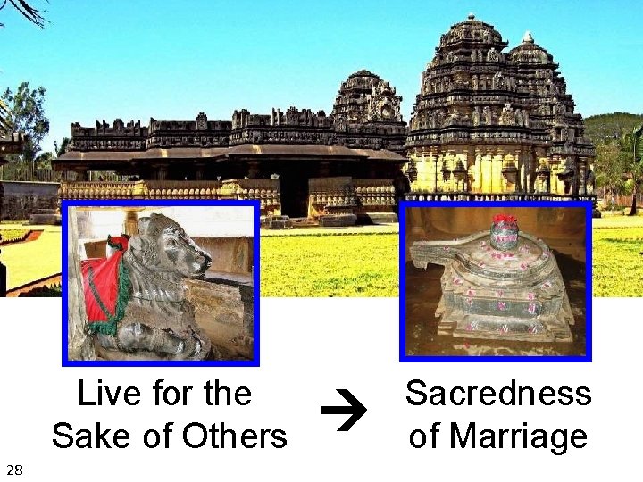 Live for the Sake of Others 28 Sacredness of Marriage 