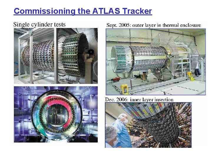 Commissioning the ATLAS Tracker 