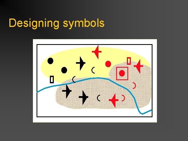 Designing symbols 