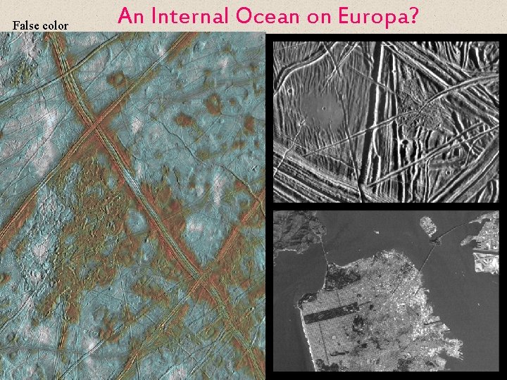 False color An Internal Ocean on Europa? 