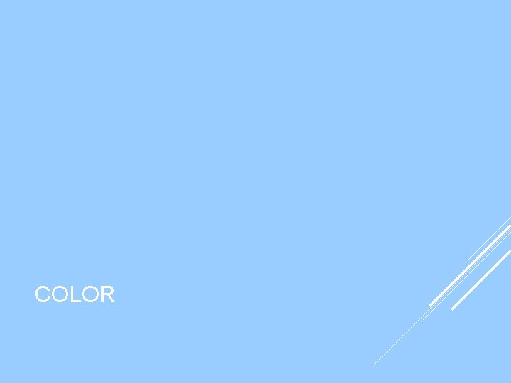 COLOR COLOR