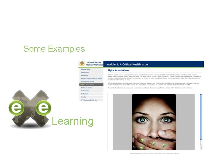 Some Examples Learning 