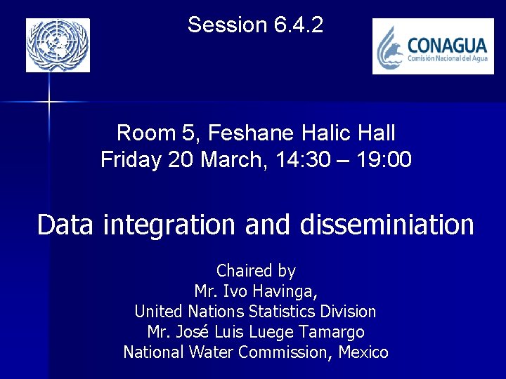 Session 6. 4. 2 Room 5, Feshane Halic Hall Friday 20 March, 14: 30