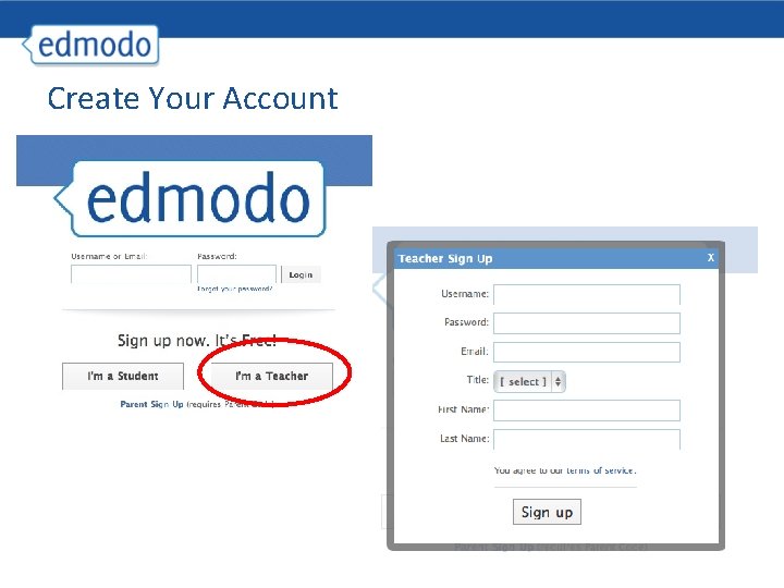 Create Your Account 