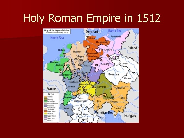 Holy Roman Empire in 1512 