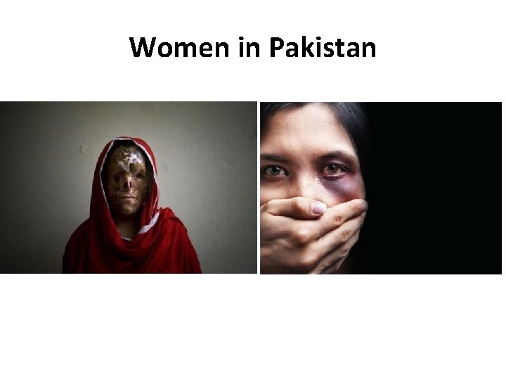 Women in Pakistan 