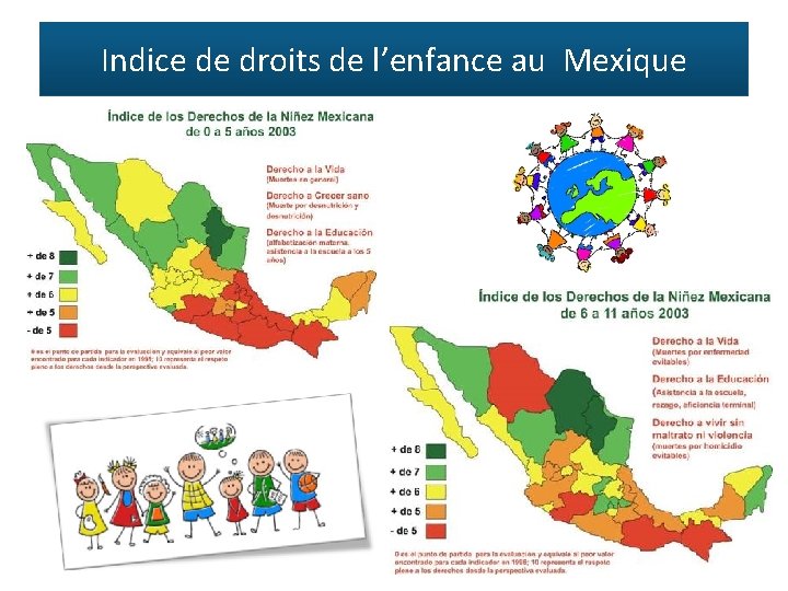 Indice de droits de l’enfance au Mexique 