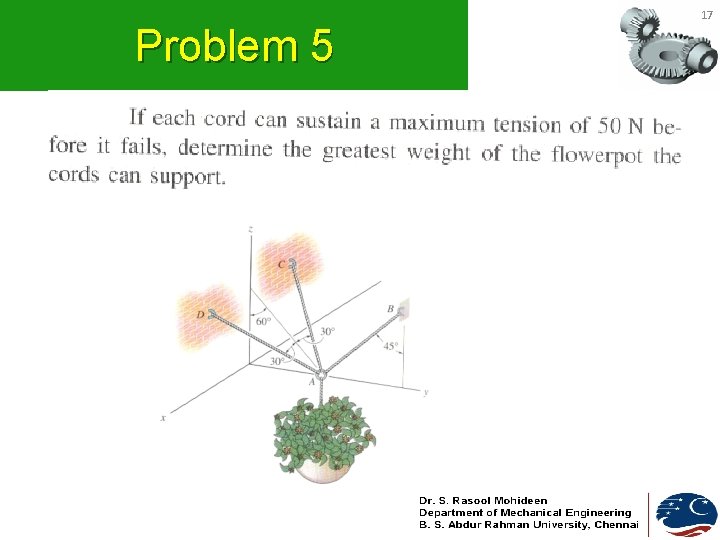 Problem 5 17 Problem 5 17