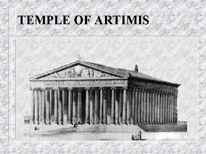 TEMPLE OF ARTIMIS 