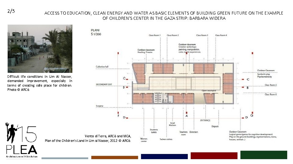 2/5 ACCESS TO EDUCATION, CLEAN ENERGY AND WATER AS BASIC ELEMENTS OF BUILDING GREEN