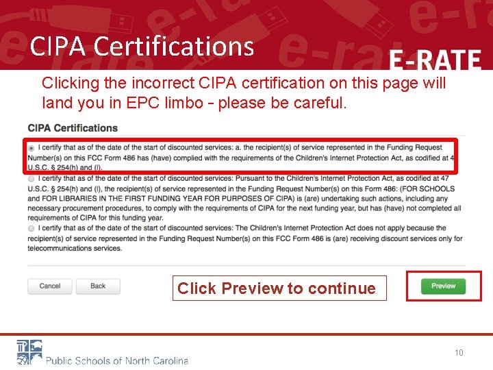 CIPA Certifications Clicking the incorrect CIPA certification on this page will land you in