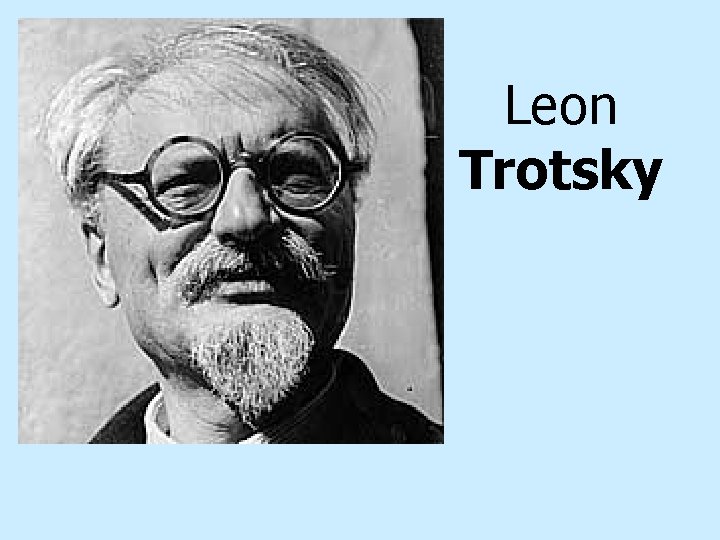 Leon Trotsky 