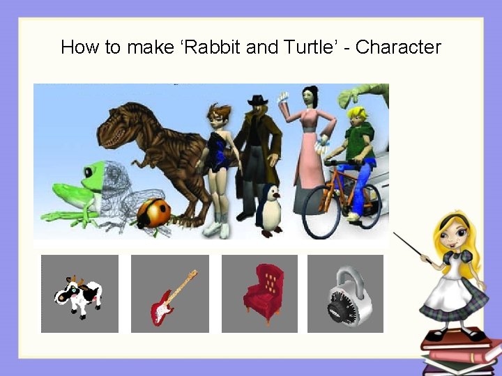 How to make ‘Rabbit and Turtle’ - Character 