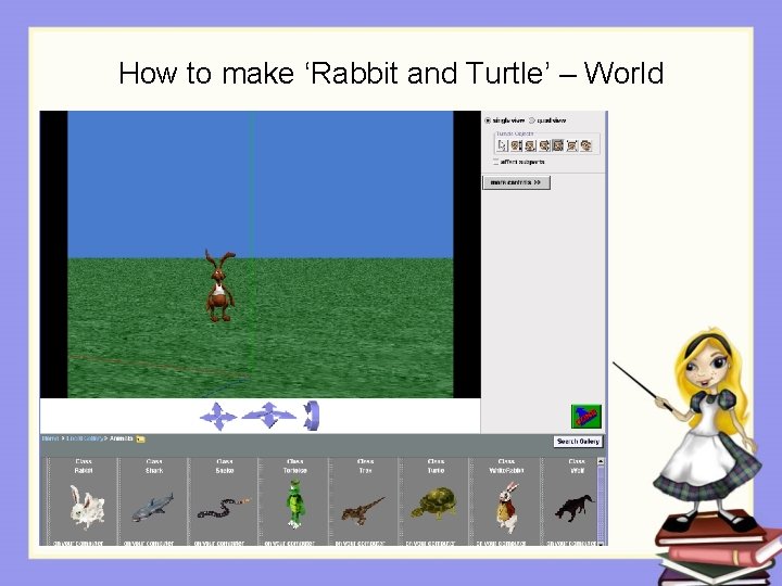 How to make ‘Rabbit and Turtle’ – World 