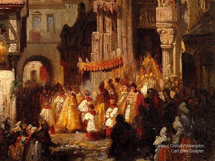 Corpus Christi Procession, Carl Emil Doepler 