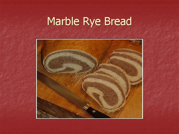 Marble Rye Bread 