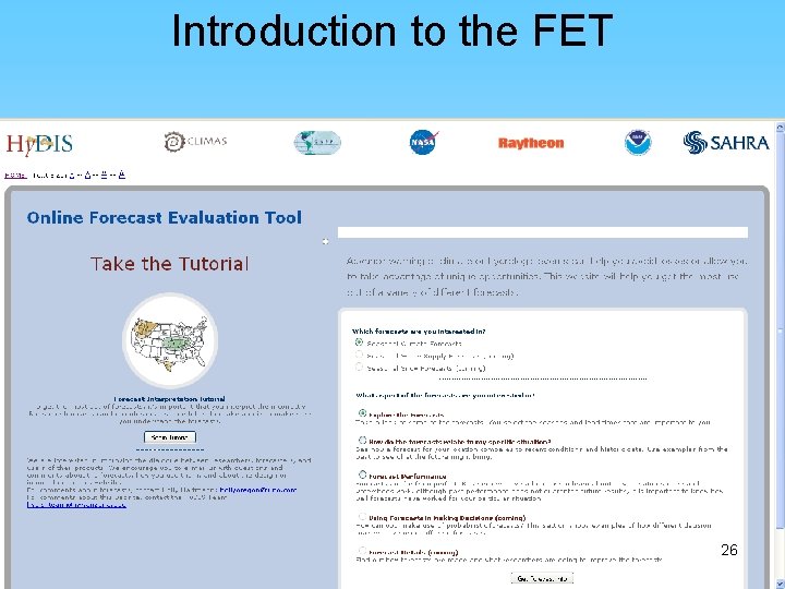 Introduction to the FET 26 
