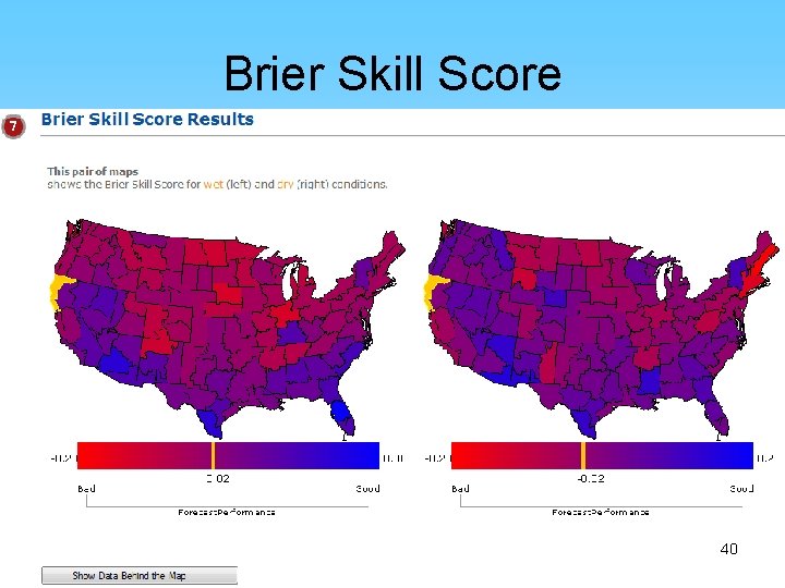 Brier Skill Score 40 