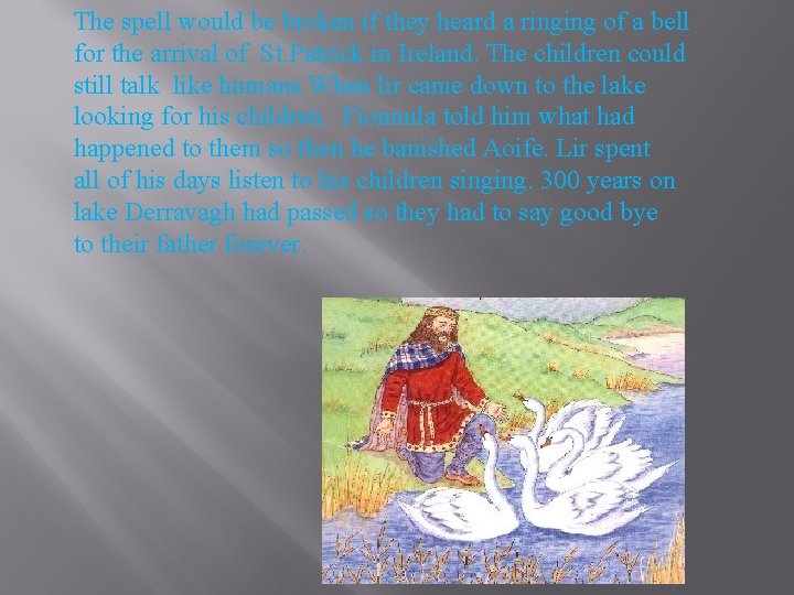 Children Of Lir Many Years Ago In Ireland