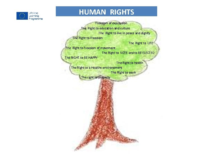 HUMAN RIGHTS Freedom of expression The Right to education and culture The Right to