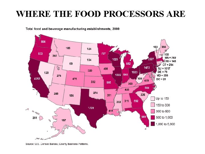 WHERE THE FOOD PROCESSORS ARE 