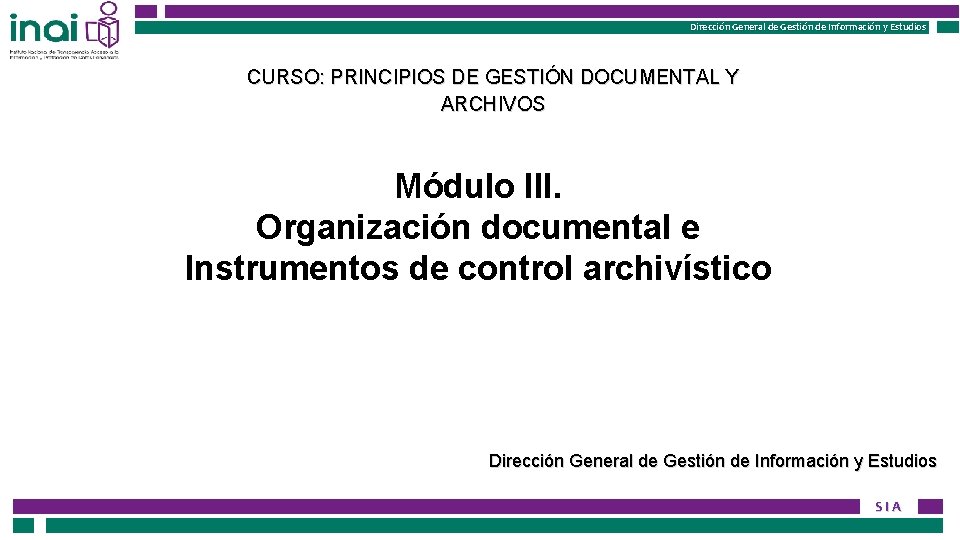 Instituto Nacional de Transparencia, Acceso a la Información Instituto Federal de Acceso a la