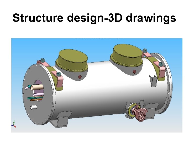 Structure design-3 D drawings 