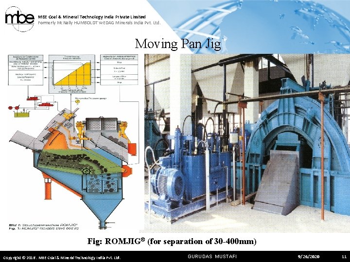 MBE Coal & Mineral Technology India Private Limited Formerly Mc. Nally HUMBOLDT WEDAG Minerals