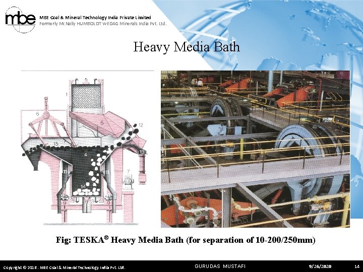 MBE Coal & Mineral Technology India Private Limited Formerly Mc. Nally HUMBOLDT WEDAG Minerals
