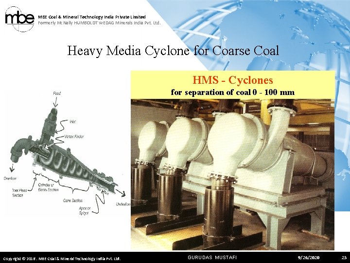 MBE Coal & Mineral Technology India Private Limited Formerly Mc. Nally HUMBOLDT WEDAG Minerals