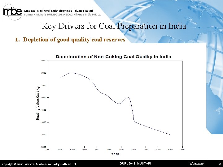 MBE Coal & Mineral Technology India Private Limited Formerly Mc. Nally HUMBOLDT WEDAG Minerals
