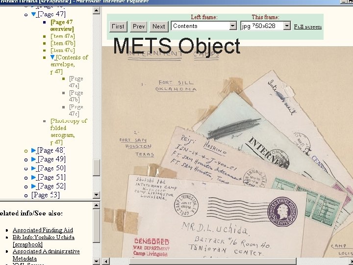 METS Object 