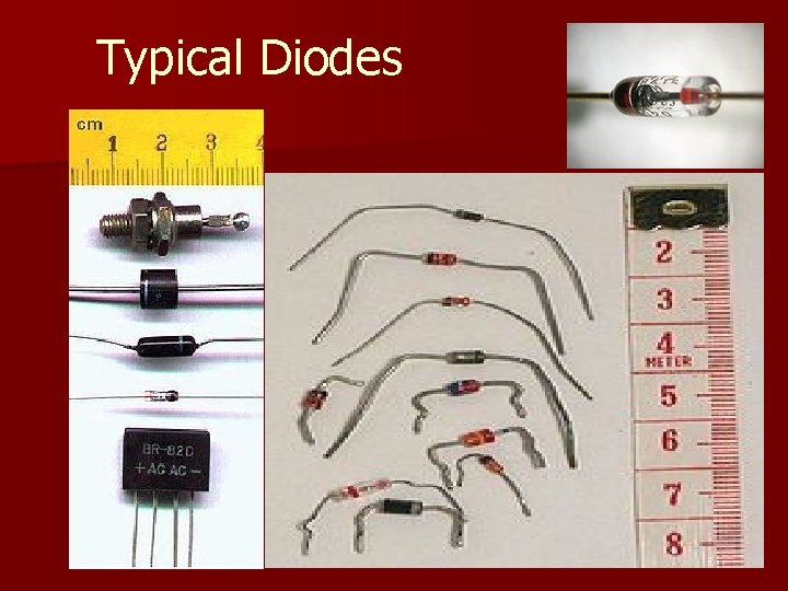 Typical Diodes 