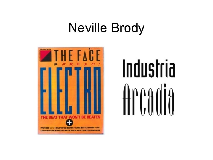 Neville Brody 