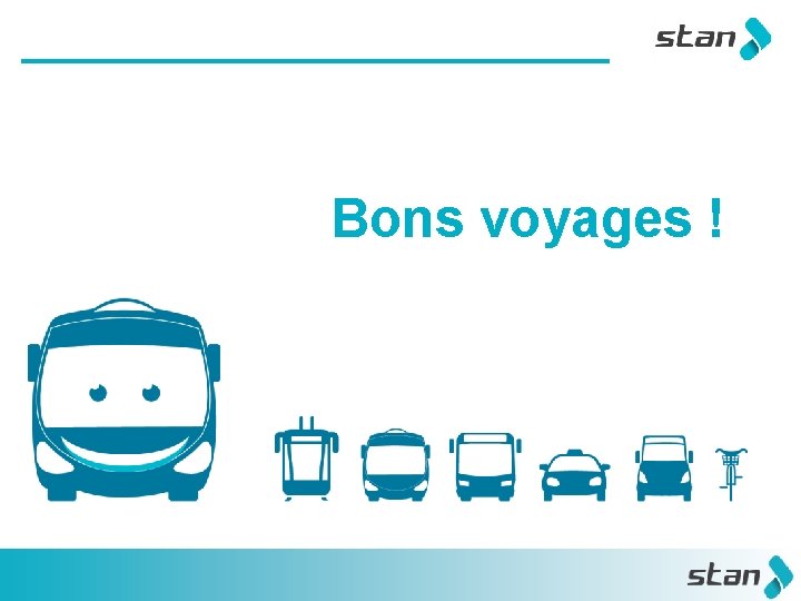 Bons voyages ! 
