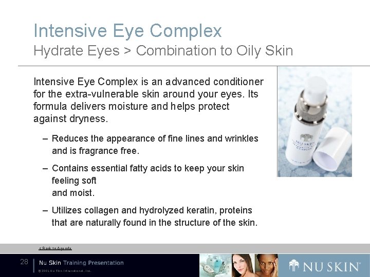 Intensive Eye Complex Hydrate Eyes > Combination to Oily Skin Intensive Eye Complex is