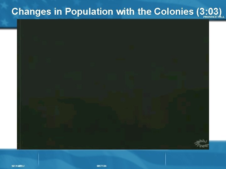Changes in Population with the Colonies (3: 03) 