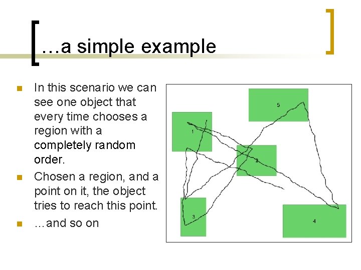 …a simple example n n n In this scenario we can see one object