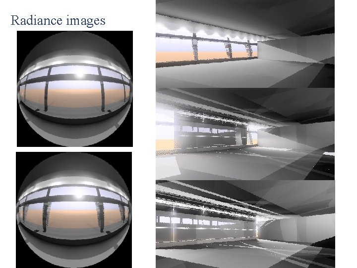 Radiance images 