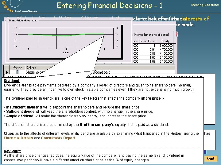 Entering Financial Decisions - 1 Entering Decisions Itsthe period 5, and the Financial Manager