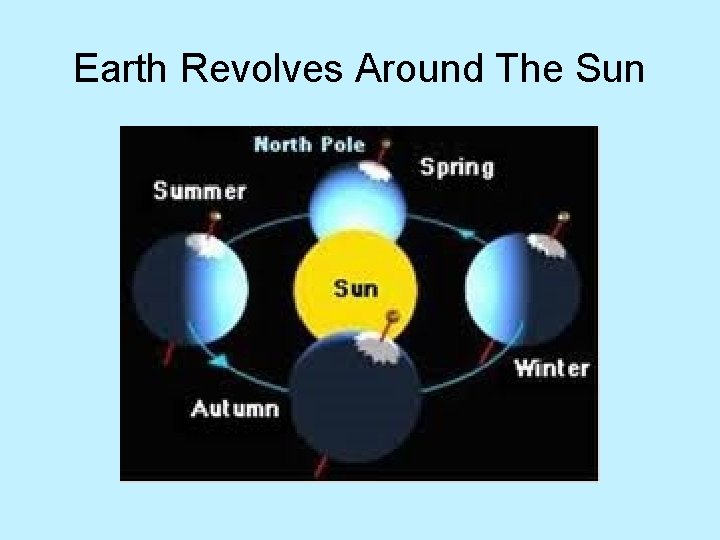 Earth Revolves Around The Sun 