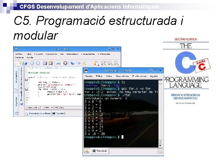 CFGS Desenvolupament d'Aplicacions Informàtiques C 5. Programació estructurada i modular 