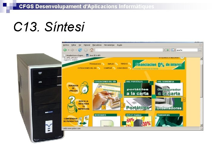 CFGS Desenvolupament d'Aplicacions Informàtiques C 13. Síntesi 