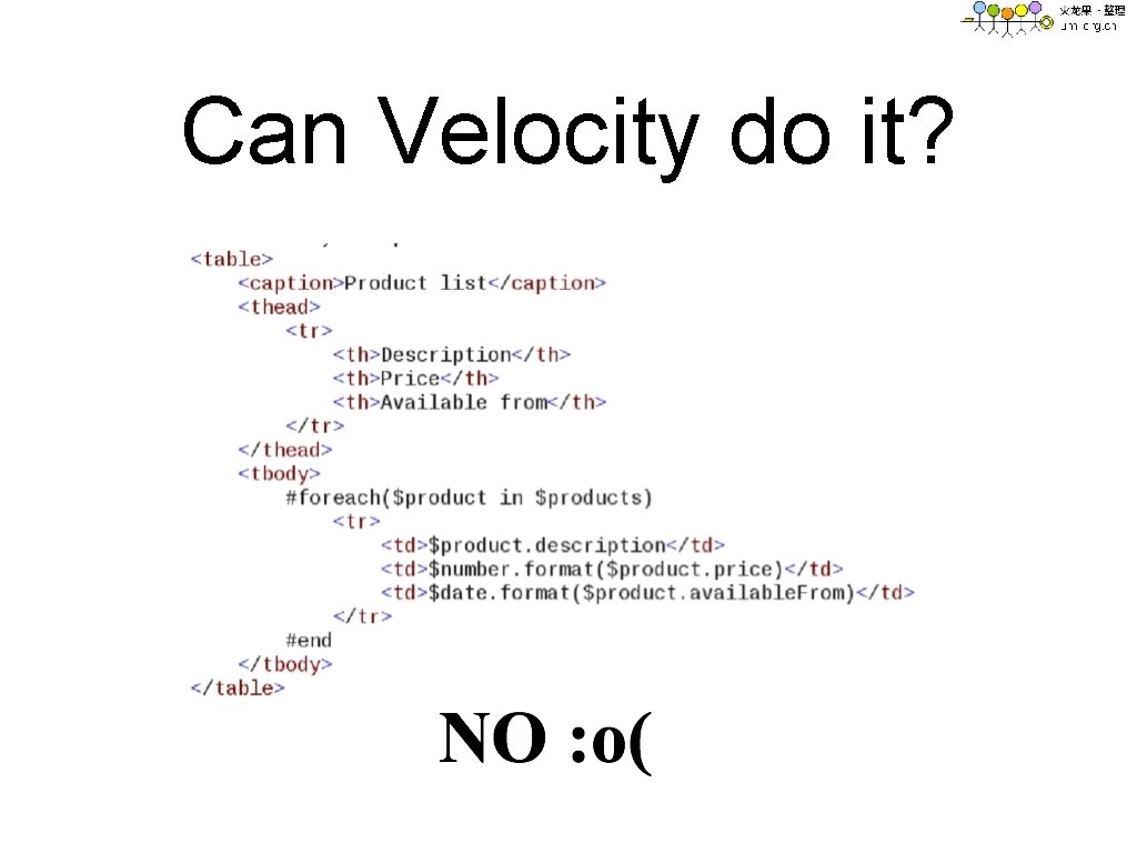 Can Velocity do it? 