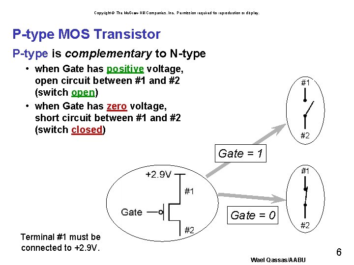Copyright © The Mc. Graw-Hill Companies, Inc. Permission required for reproduction or display. P-type