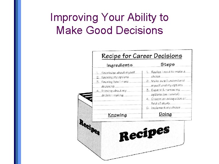 Improving Your Ability to Make Good Decisions 