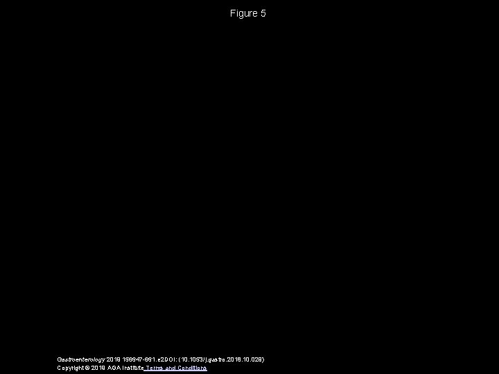 Figure 5 Gastroenterology 2019 156647 -661. e 2 DOI: (10. 1053/j. gastro. 2018. 10.